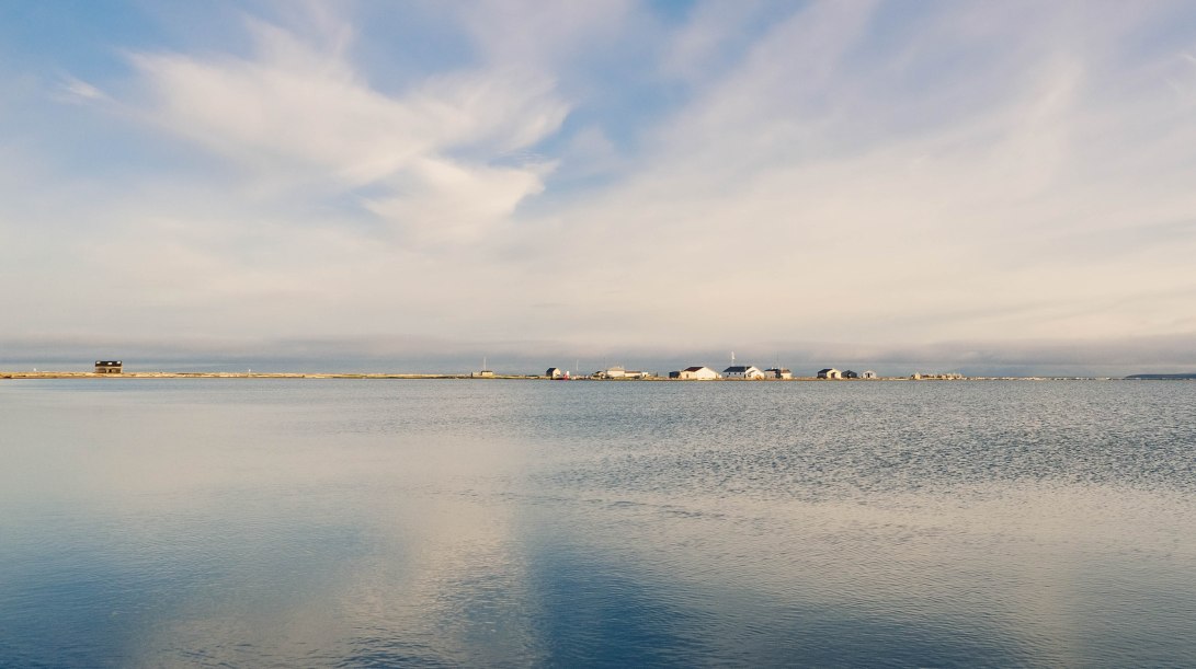 Flooding at the research camp